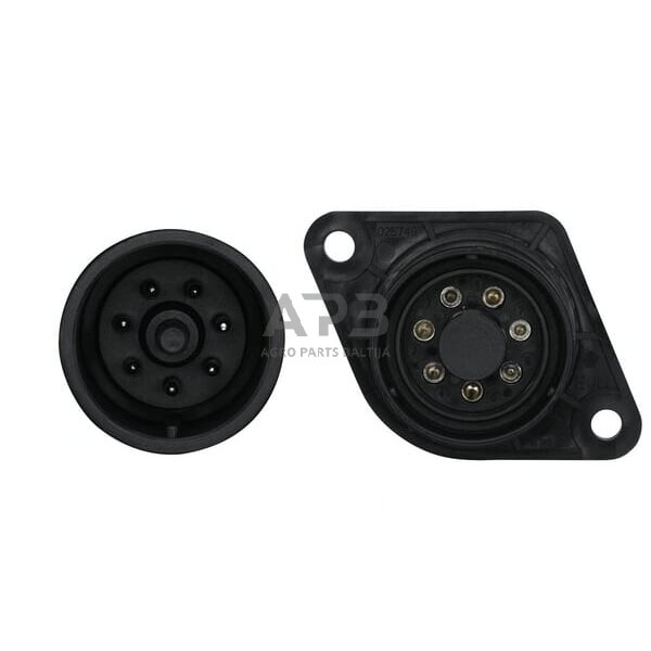 Priekabos rozetė 7 kontaktų Hella 8JB007645021 4 Priekabos rozetė 7 kontaktų Hella 8JB007645021 4