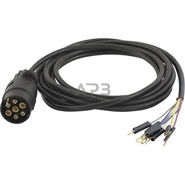 Priekabos rozetė su laidu 7,6m 1420290781 Priekabos rozetė su laidu 7,6m 1420290781