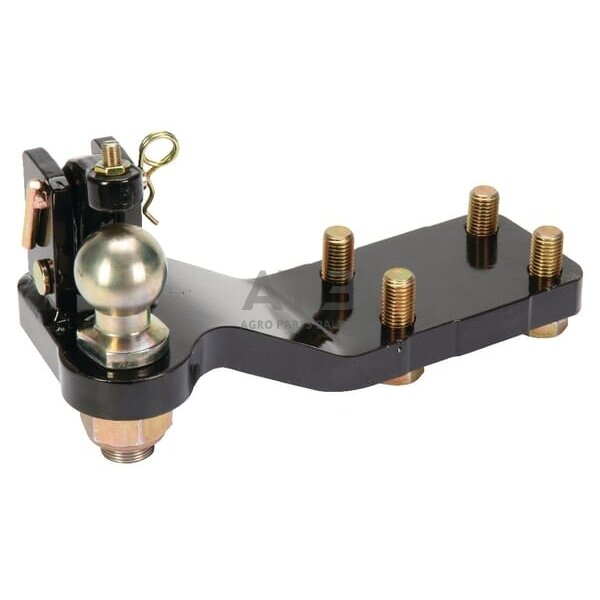 Priekabos sukabinimas su priverstiniu vairavimu Sauermann HS1271ZLLH