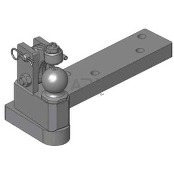 Priekabos sukabinimas su priverstiniu vairavimu Scharmüller 005210360A02 1 Priekabos sukabinimas su priverstiniu vairavimu Scharmüller 005210360A02 1