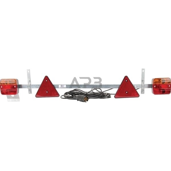 Priekabos žibintų komplektas 12V, 1000,00 mm – 1600,00 mm, 7.5 metro kabelis, 7 kontaktų gopart LA65001 Priekabos žibintų komplektas 12V, 1000,00 mm – 1600,00 mm, 7.5 metro kabelis, 7 kontaktų gopart LA65001