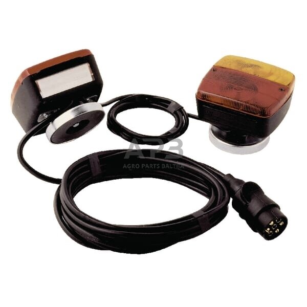 Priekabos žibintų komplektas su laidu 12V, 12 metrų kabelis Sacex LA91220 Priekabos žibintų komplektas su laidu 12V, 12 metrų kabelis Sacex LA91220