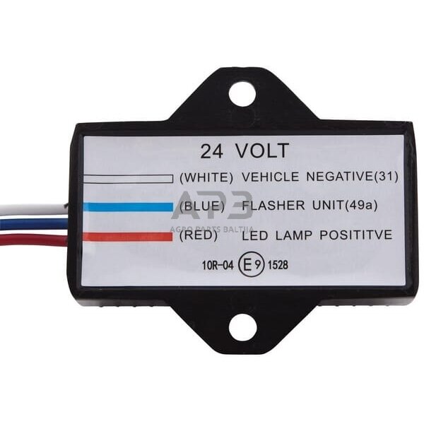 Priekabos žibintų valdymo blokas 24V Hella V5DS357030101 3 Priekabos žibintų valdymo blokas 24V Hella V5DS357030101 3
