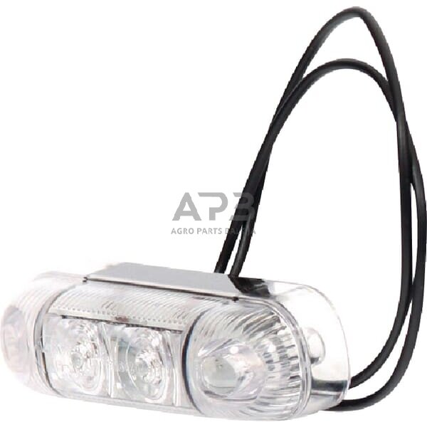 Priekabos žymeklio LED lemputė 12/24V, 84x24x25mm, Waś 1400690800 1 Priekabos žymeklio LED lemputė 12/24V, 84x24x25mm, Waś 1400690800 1