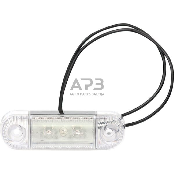 Priekabos žymeklio LED lemputė 12/24V, 84x25x24mm, Waś 1400690820 2 Priekabos žymeklio LED lemputė 12/24V, 84x25x24mm, Waś 1400690820 2