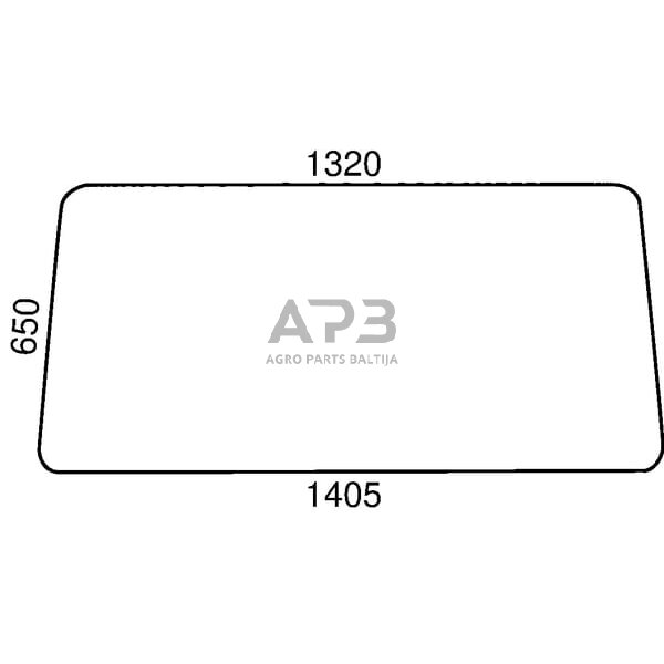 Priekinis kabinos stiklas D9001 Priekinis kabinos stiklas D9001