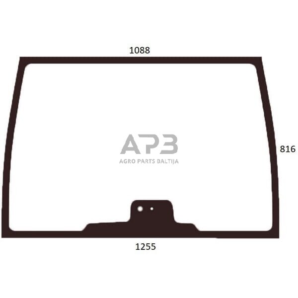 Priekinis kabinos stiklas G816810040050N Priekinis kabinos stiklas G816810040050N