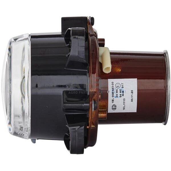 Priekinis žibintas Halogenas 12V, Ø90mm, Hella 1BL008193001 2
