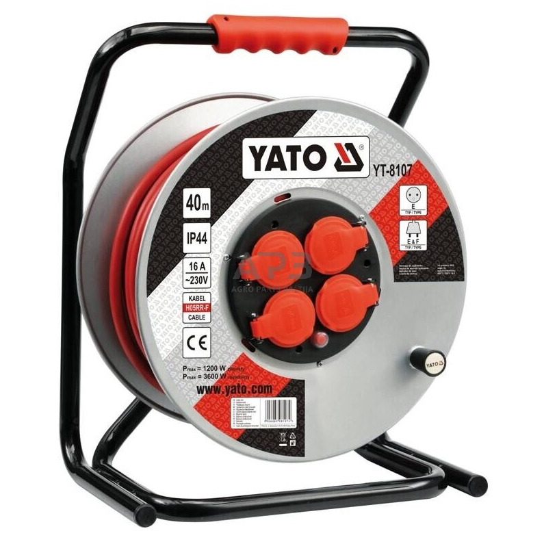 Prailgintuvas su rite 40m 3Gx2.5mm 230V Prailgintuvas su rite 40m 3Gx2.5mm 230V