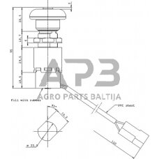 PTO jungiklis Cobo 23127500