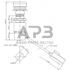 PTO jungiklis Cobo 23136000