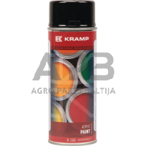 Purškiami dažai (Aerozoliniai) žemės ūkio technikai 900504KR Dažai RAL 9005 jet black 400ml Kramp Purškiami dažai (Aerozoliniai) žemės ūkio technikai 900504KR Dažai RAL 9005 jet black 400ml Kramp