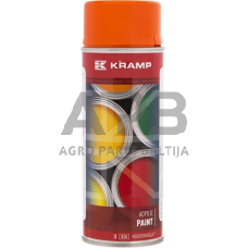 Purškiami dažai (Aerozoliniai) žemės ūkio technikai 200404KR RAL 2004 pure orange 400ml