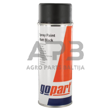 Purškiami dažai (Aerozoliniai) žemės ūkio technikai 919004GP Black matt 400ml
