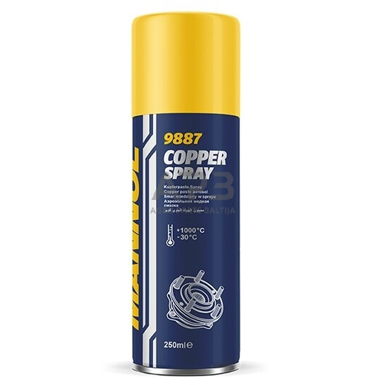 Purškiamas vario tepalas MANNOL 250ml Purškiamas vario tepalas MANNOL 250ml