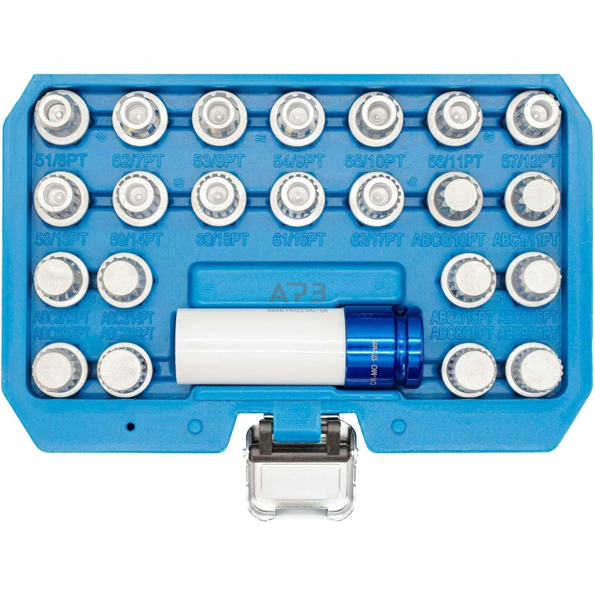 Rato varžtų užraktų rinkinys (23vnt) VW 2 Rato varžtų užraktų rinkinys (23vnt) VW 2