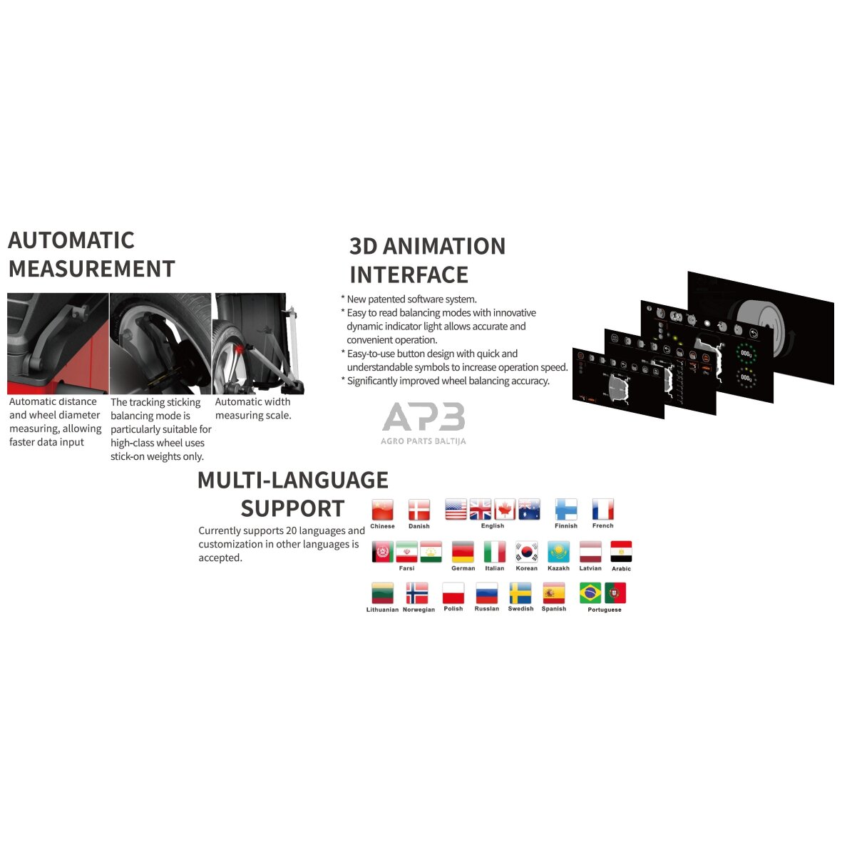 Ratų balansavimo staklės 4 Ratų balansavimo staklės 4