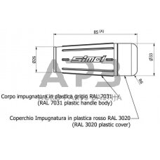 Rankena 13mm PVC Simol STR1311