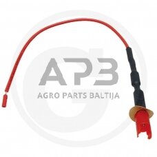 Raudonas įkrovimo ritės laidas su integruotu diodu Briggs & Stratton 393814, 161400, 170000, 171400, 176400, 190400, 190700, 191700, 192400, 193700, 194000, 195000, 196400, 197400, 19E400, 19F400, 19G400, 215000, 217800, 219800, 21A800, 21A900, 21B900, 22