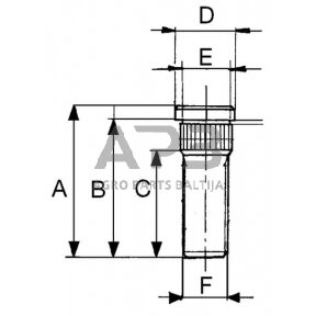 Rato varžtas ADR 903C14