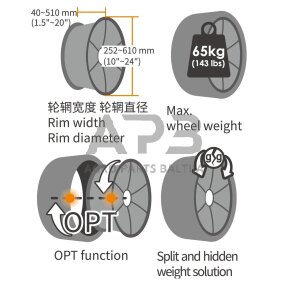 Ratų balansavimo staklės