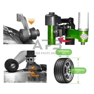 Ratų montavimo staklės 1 Ratų montavimo staklės 1