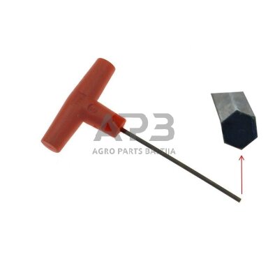Raktas IMBUS T-3mm