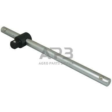 Rankena su slankiojančiu 3/4" kvadratu, L=450mm