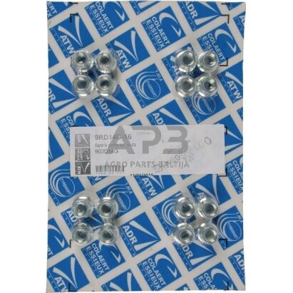 Rato veržlių komplektas M14x1.50 ADR 9RD14G16 Rato veržlių komplektas M14x1.50 ADR 9RD14G16