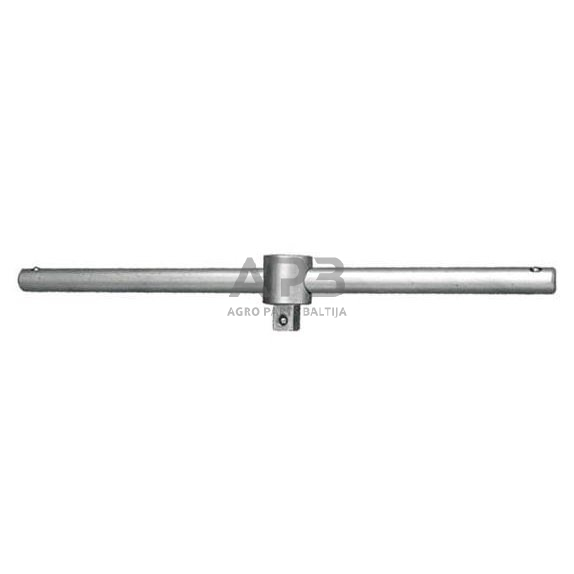 Rankena su slankiojančiu 3/4" kvadratu, L=500mm