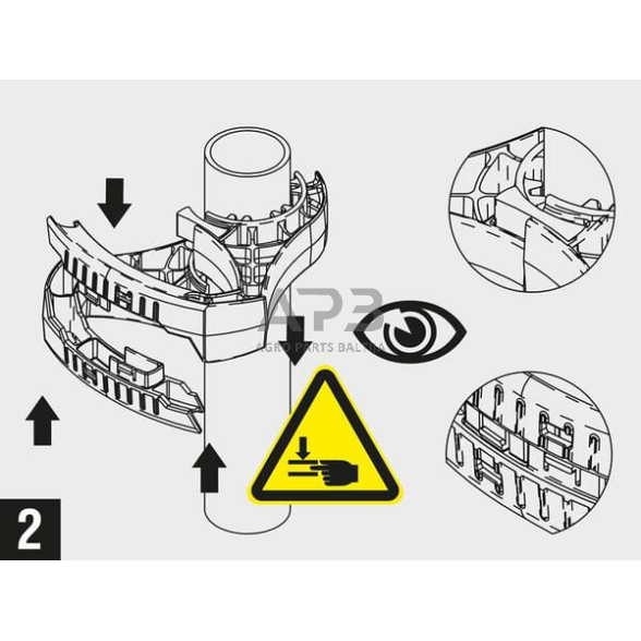 Rankena 60mm AL-KO 1931979 3 Rankena 60mm AL-KO 1931979 3