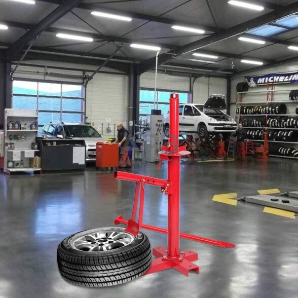 Rankinės ratų montavimo staklės 2 Rankinės ratų montavimo staklės 2