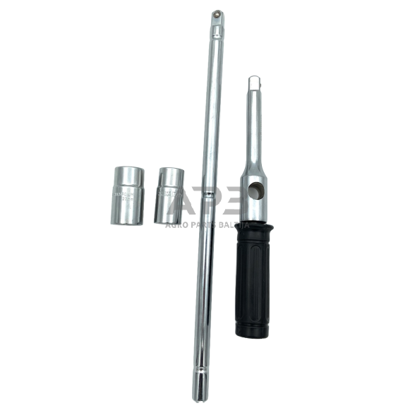 Rato raktas 1/2" su galvutėmis 17-19, 21-23mm Rato raktas 1/2" su galvutėmis 17-19, 21-23mm