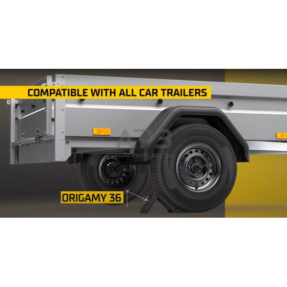 Ratų trinkelė, lankstoma Lokhen Origamy® 36, 600520300 2 Ratų trinkelė, lankstoma Lokhen Origamy® 36, 600520300 2