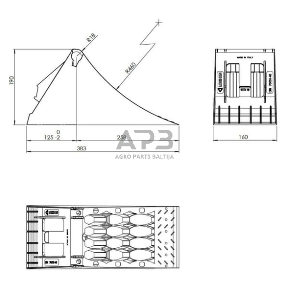 Ratų trinkelė Lokhen Crowny® 46, 600100200 3 Ratų trinkelė Lokhen Crowny® 46, 600100200 3