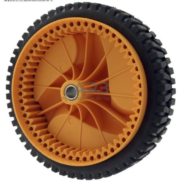 Ratukas Husqvarna 56SFE, JET 55S. Aukštis 195 mm, vidinis skersmuo tarp dantukų 132 mm, plotis 44,7 mm, dantukų skaičius 53 vnt. 532 18 07-73, 5321807-73, 532180773, 180773, 532 40 29-36, 5324029-36, 532402936, 402936 1