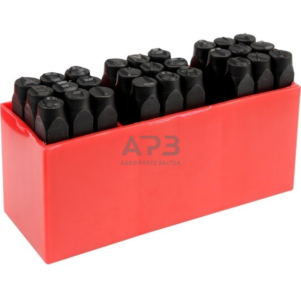 Raidžių žymeklių komplektas 8mm, 27vnt. Raidžių žymeklių komplektas 8mm, 27vnt.