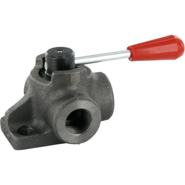 Rankinis eigos vožtuvas 3 prievadų L-Jungtis 3/4", DH203B 1