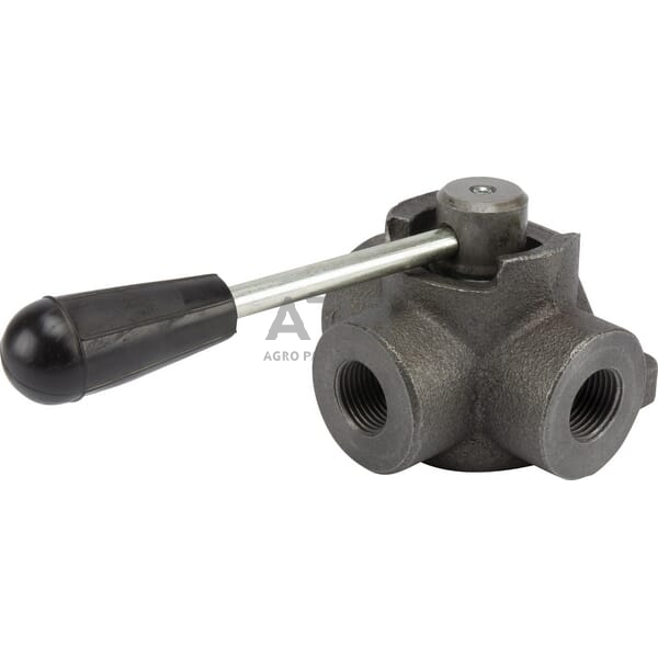 Rankinis eigos vožtuvas 3 prievadų T-Jungtis 1/2", DH103A 1 Rankinis eigos vožtuvas 3 prievadų T-Jungtis 1/2", DH103A 1