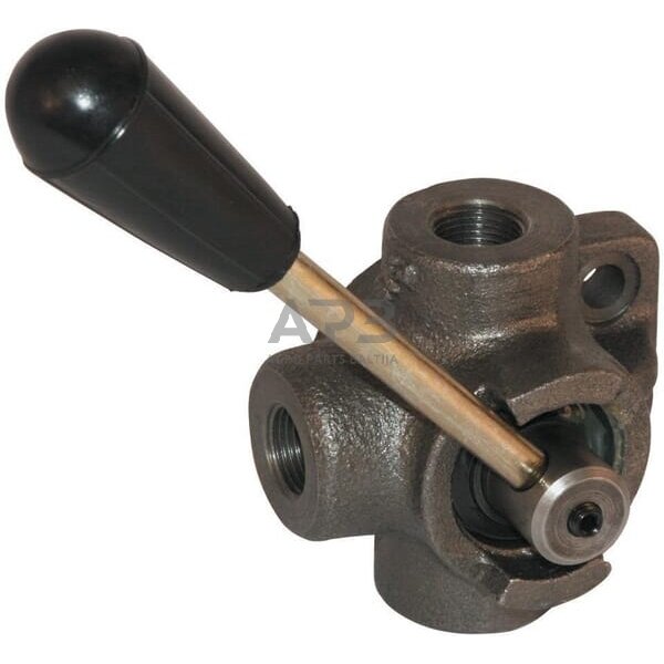 Rankinis eigos vožtuvas 3 prievadų T-Jungtis 3/8", DH053A 1 Rankinis eigos vožtuvas 3 prievadų T-Jungtis 3/8", DH053A 1