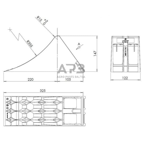 Ratų trinkelė Lokhen Crowny® 36, 600090200 4 Ratų trinkelė Lokhen Crowny® 36, 600090200 4