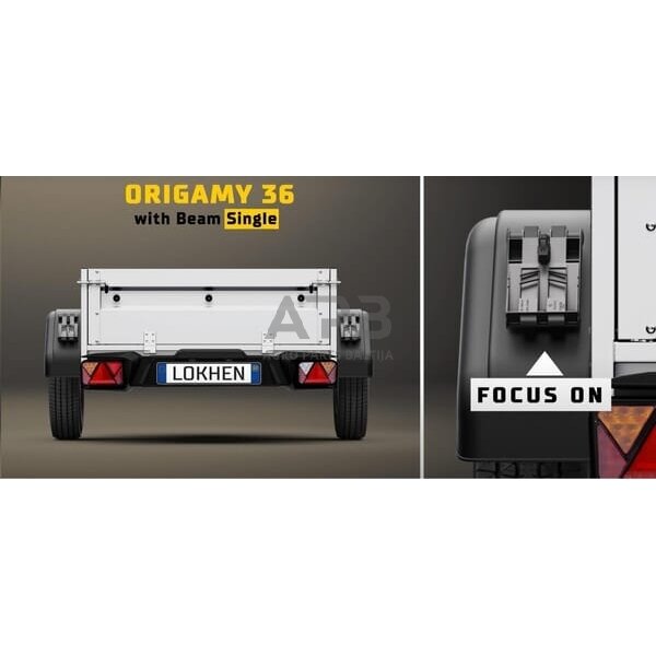 Ratų trinkelės laikiklis Lokhen Origamy® 36, 600900100 4