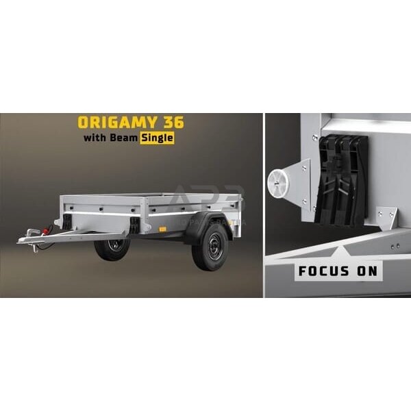 Ratų trinkelės laikiklis Lokhen Origamy® 36, 600900100 5