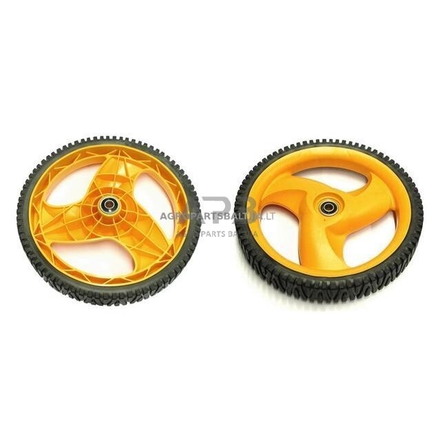 Ratukas Husqvarna 532403509. Aukštis 292 mm, plotis 45 mm, ašies skersmuo 12,6 mm 5324327-49, 532432749, 432749, 105-1816, 1051816, 193929X427, 431880X460 2 Ratukas Husqvarna 532403509. Aukštis 292 mm, plotis 45 mm, ašies skersmuo 12,6 mm 5324327-49, 532432749, 432749, 105-1816, 1051816, 193929X427, 431880X460 2