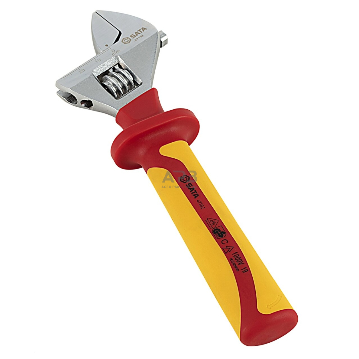 Reguliuojamas graduotas raktas 312mm izoliuotas VDE 3 Reguliuojamas graduotas raktas 312mm izoliuotas VDE 3