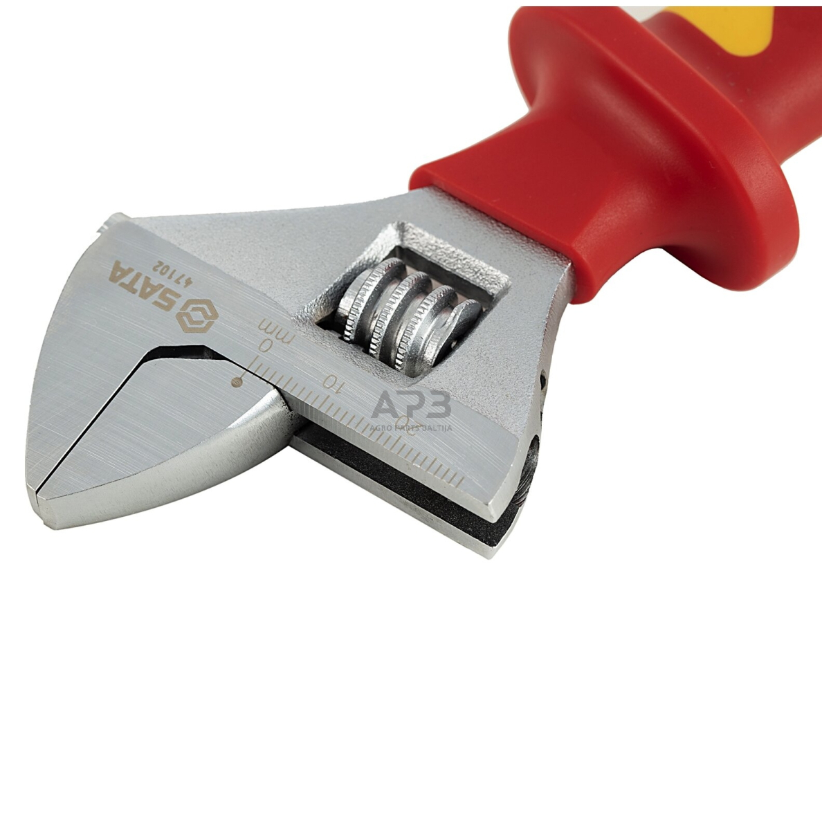 Reguliuojamas graduotas raktas 312mm izoliuotas VDE 5 Reguliuojamas graduotas raktas 312mm izoliuotas VDE 5