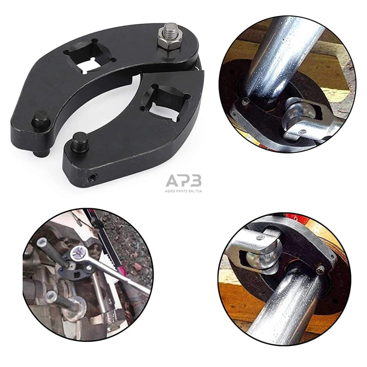 Reguliuojamas užmetamas raktas 1/2" 1 Reguliuojamas užmetamas raktas 1/2" 1