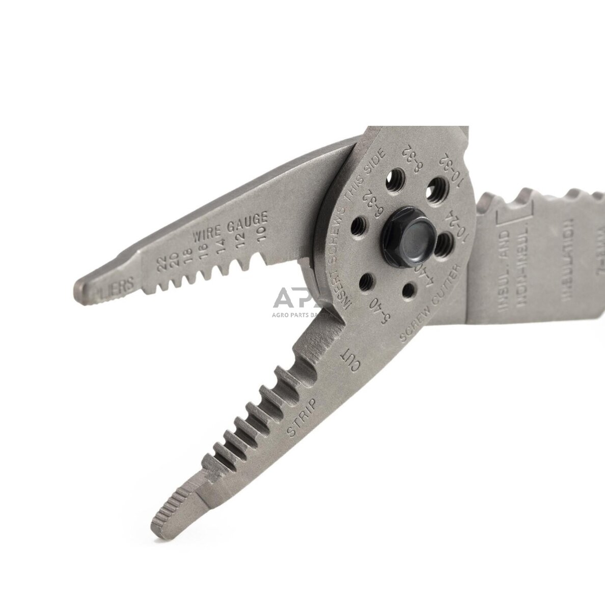 Replės laidų užspaudimui ir nuvalymui 200mm 2 Replės laidų užspaudimui ir nuvalymui 200mm 2