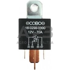 Relė Cobo 12V, 4 kontaktų AV180298000