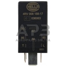 Relė Hella 12V, 7 kontaktų 4RV008188171